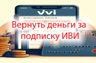 Как вернуть деньги за подписку ИВИ